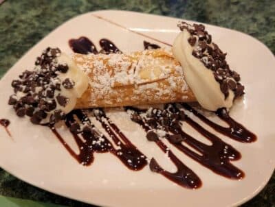 Mario's Italian Cafe Cannoli